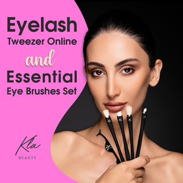 Eyelash Tweezers & Essential Eye Brushes