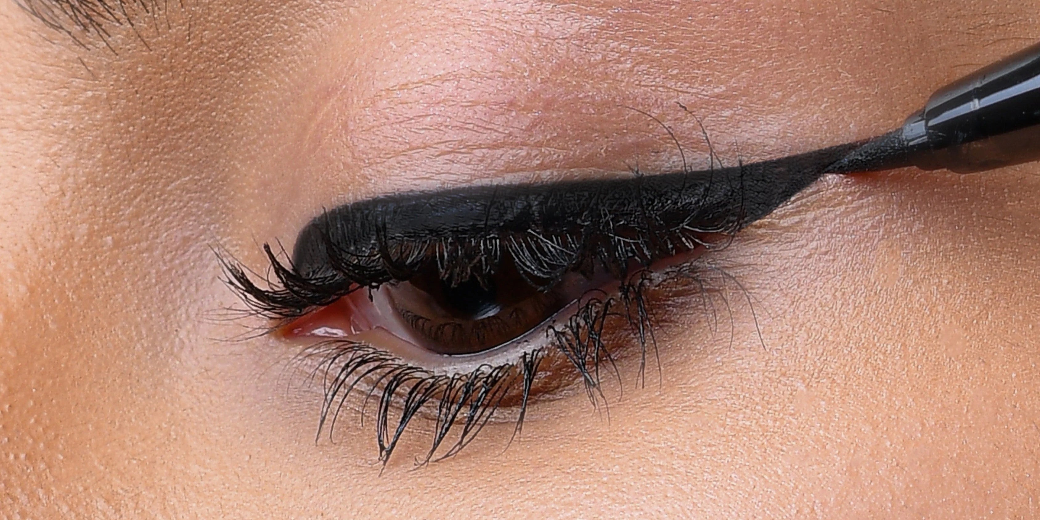 Mascara and Eyeliner