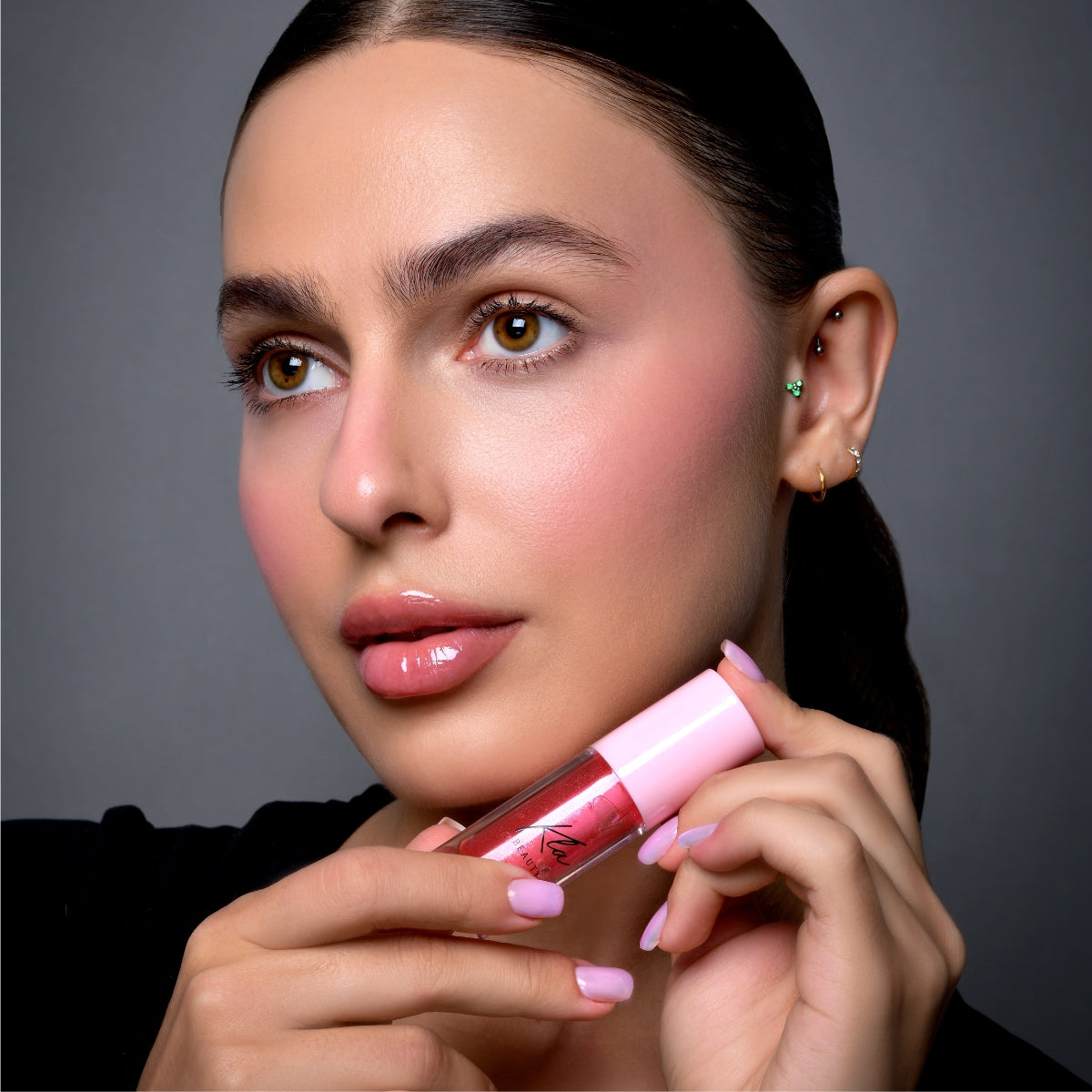 Lip Oil -  Glittery Pink
