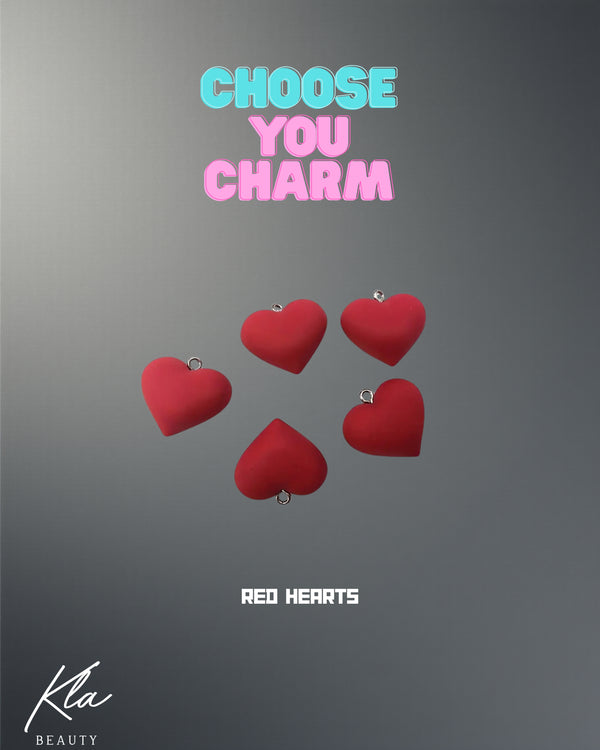 CHARM RED HEART