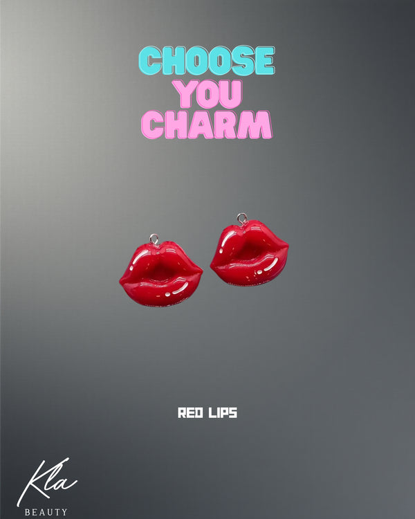RED LIPS CHARM