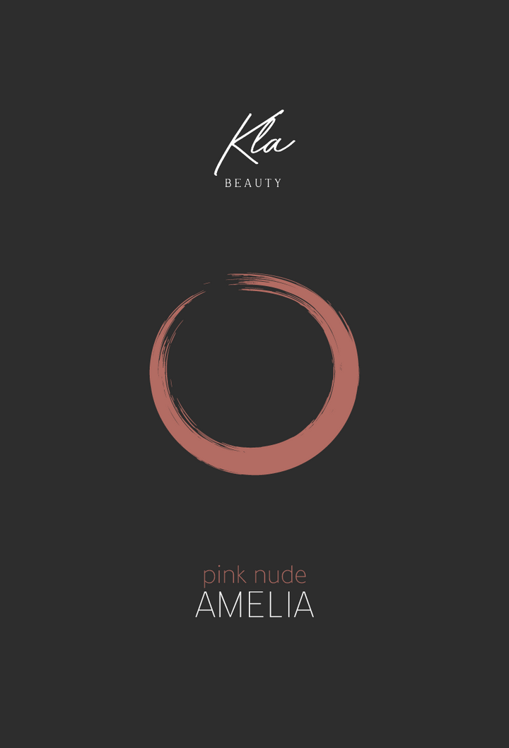 Amelia | Pink nude shade lipstick | KLA Beauty